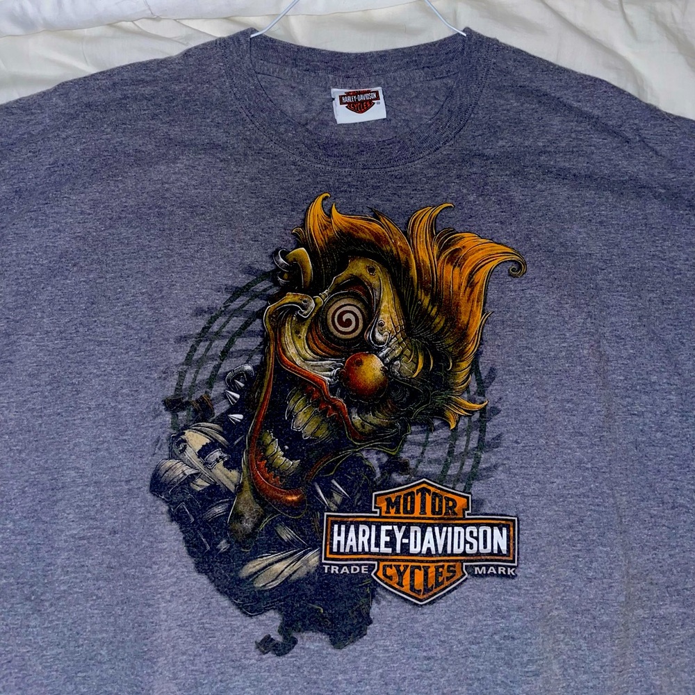 Harley Davison Gray Tee Shirt 3XL Louisville Kentucky, Gently Used condition